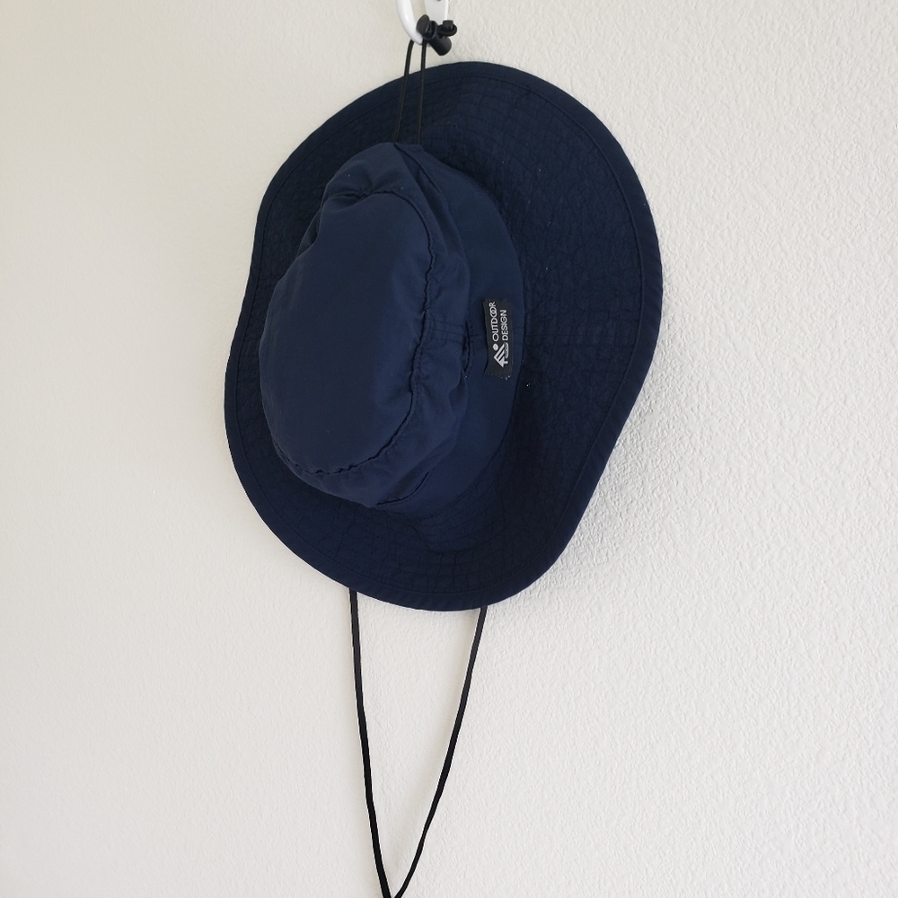 Scala Sun Hat Size Medium Outdoor Design Navy Blue‎  Adjustable - Picture 15 of 16